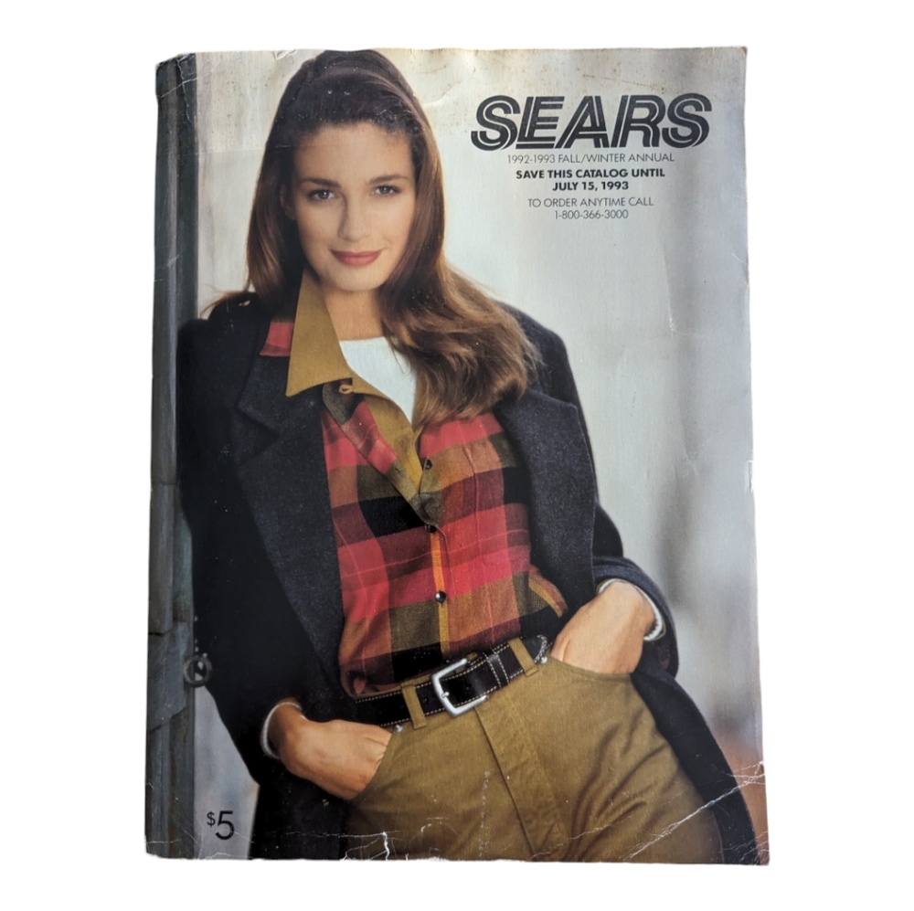 Vintage Sears 1992/1993 Fall/Winter Annual Catalog
